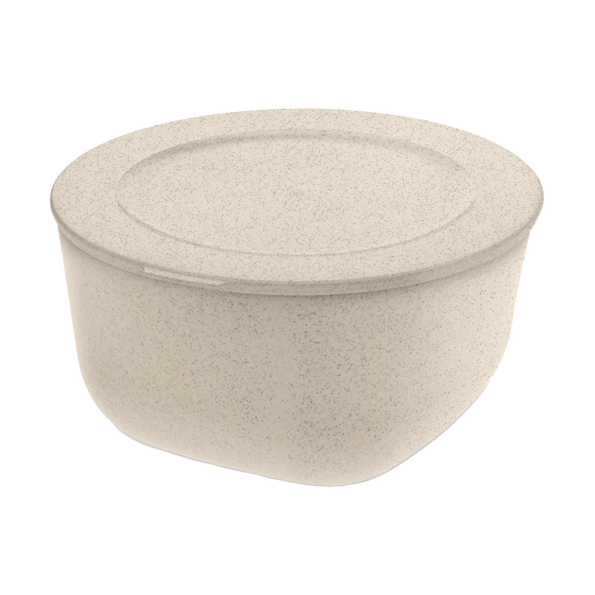 Connect bolle med lokk 2 L biocirk termoplast, Nature desert sand Koziol