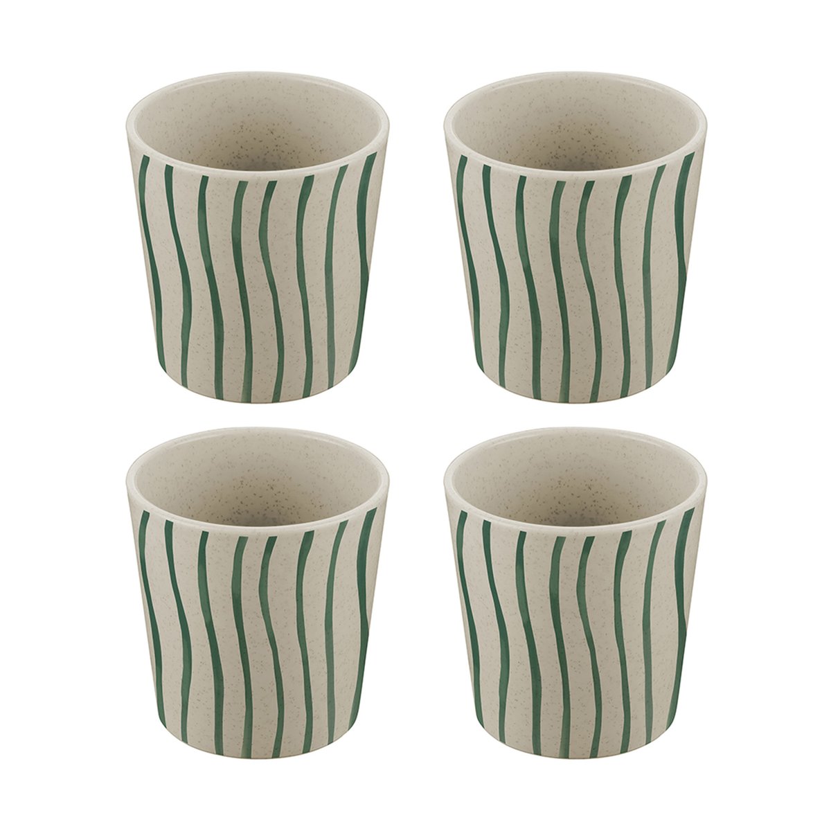 koziol 1454700, Sett, 0,19 l, Grønn, Hvit, Kopp, Universell, Tyskland