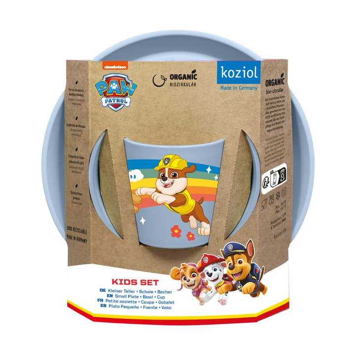 Connect Paw Patrol barneservise 3 deler - Blå - Koziol