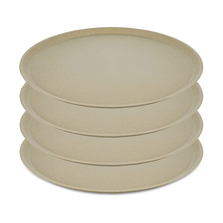 Connect tallerken Ø 25,5 cm 4-pakning, Nature desert sand Koziol