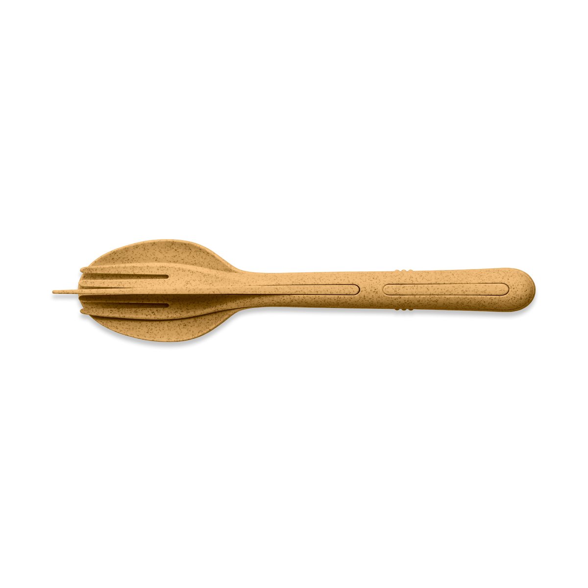 Koziol Klikk bestikksett 3 deler Nature wood