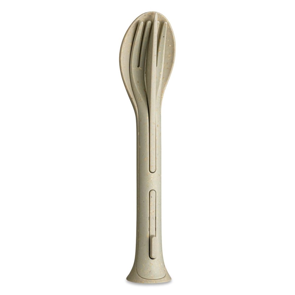 Koziol Klikk Pocket bestikksett 3 deler Beige