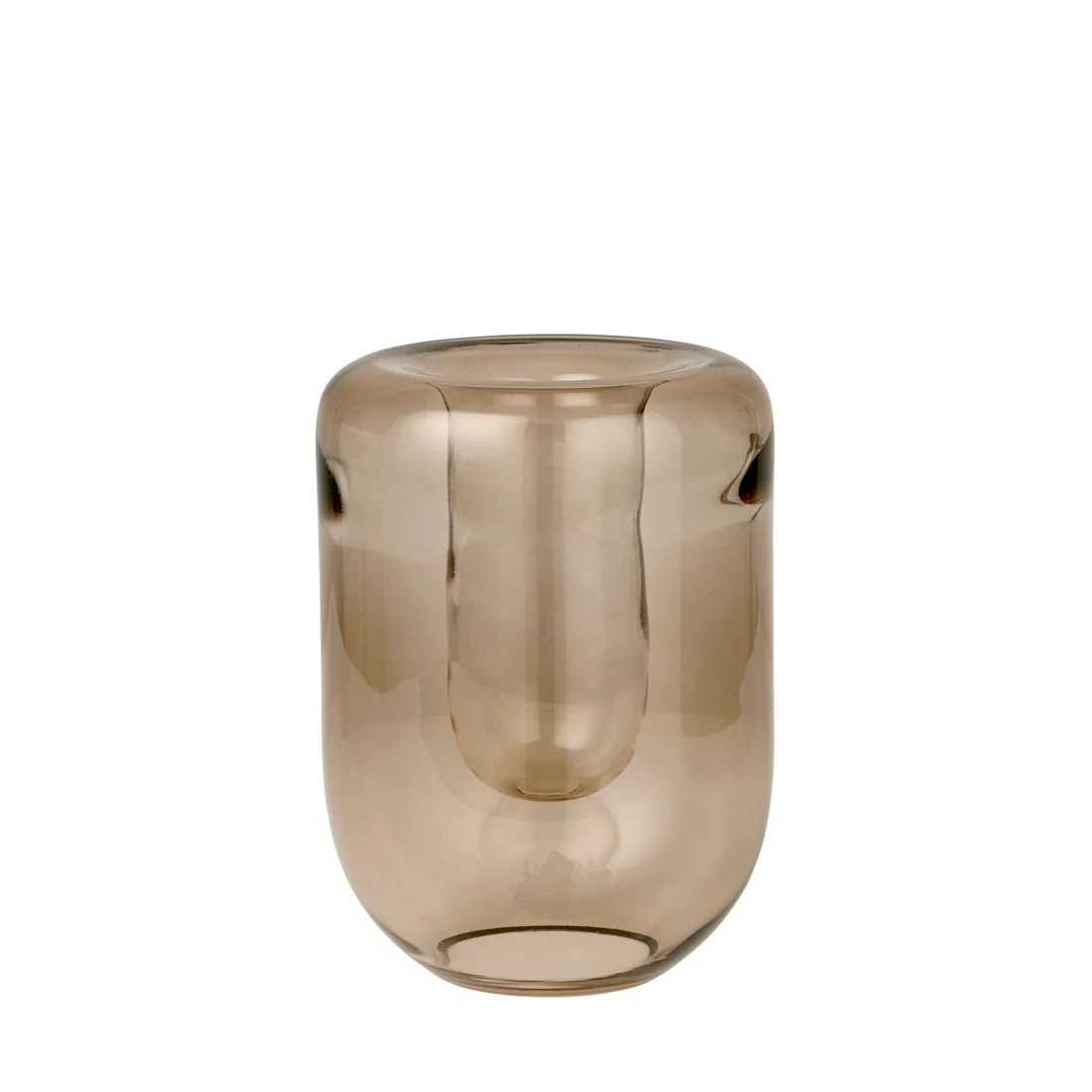 Kristina Dam Studio Opal Vase L 20 cm Brun