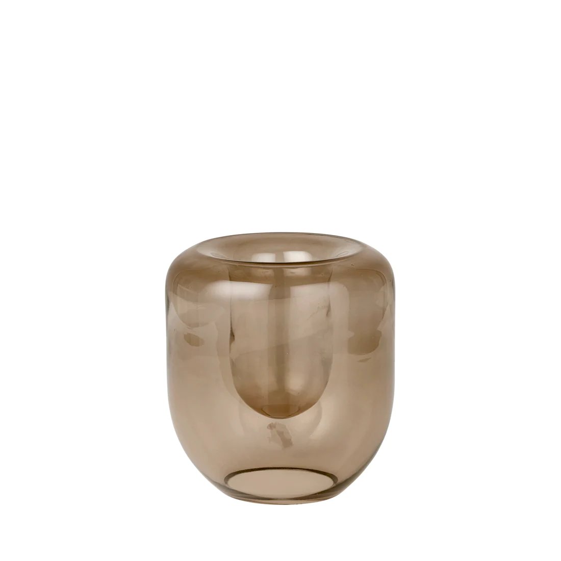 Kristina Dam Studio Opal Vase S 16 cm Brun