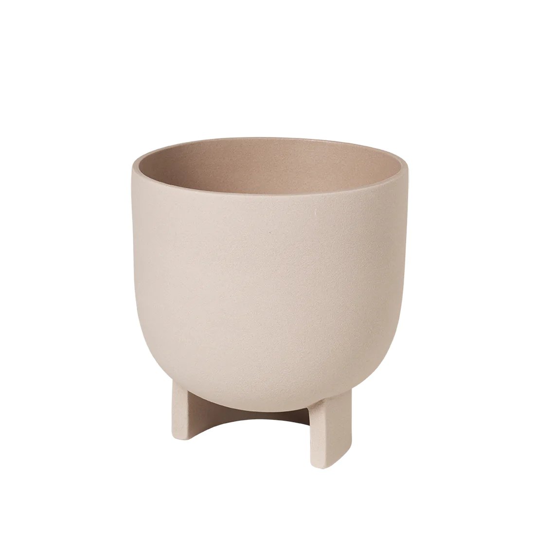 Kristina Dam Studio Serene blomsterpotte L Terracotta beige
