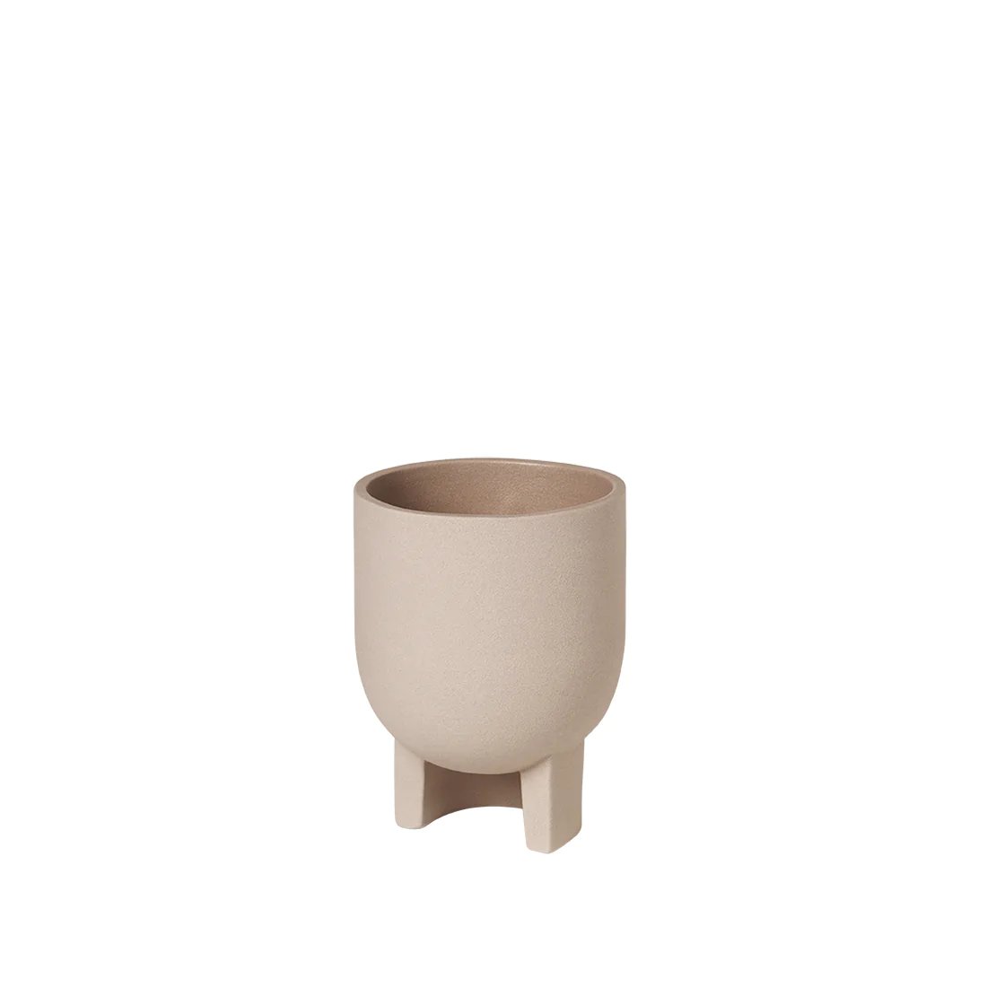 Kristina Dam Studio Serene blomsterpotte S Terracotta beige