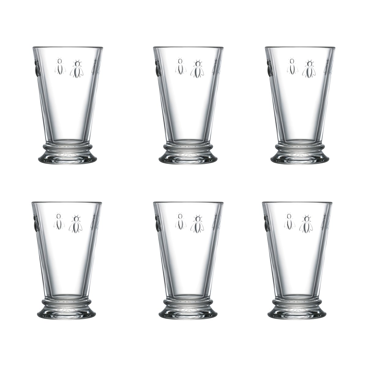 La Rochère - Abeille longdrinkglass 31 cl 6 stk