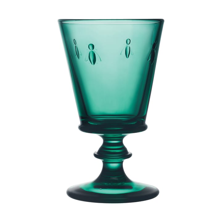 Abeille vinglass 24 cl 6-pakning, Smaragdgrønn La Rochère