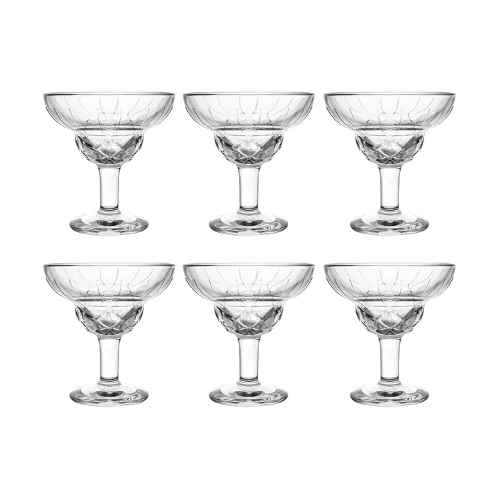 Chicago cocktailglass 6-pakning - 21 cl - La Rochère