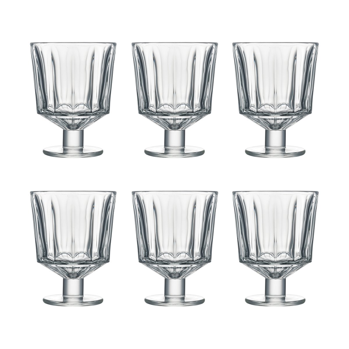La Rochère City vinglass 26 cl 6-pakning Klar