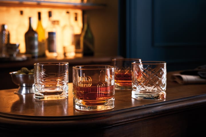 Dandy whiskeyglass 4 deler, Klar La Rochère