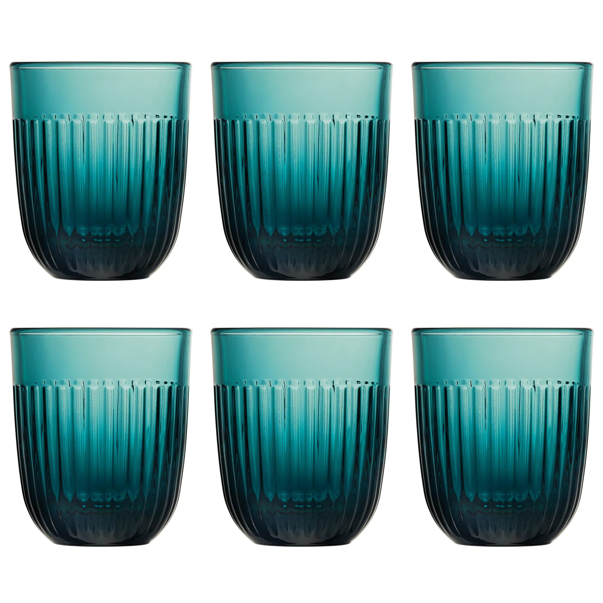 Ouessant vannglass 29 cl 6-pk, Mørkeblå La Rochère