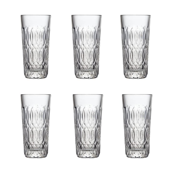 Verone drinkglass 34 cl 6-pakning, Klar La Rochère