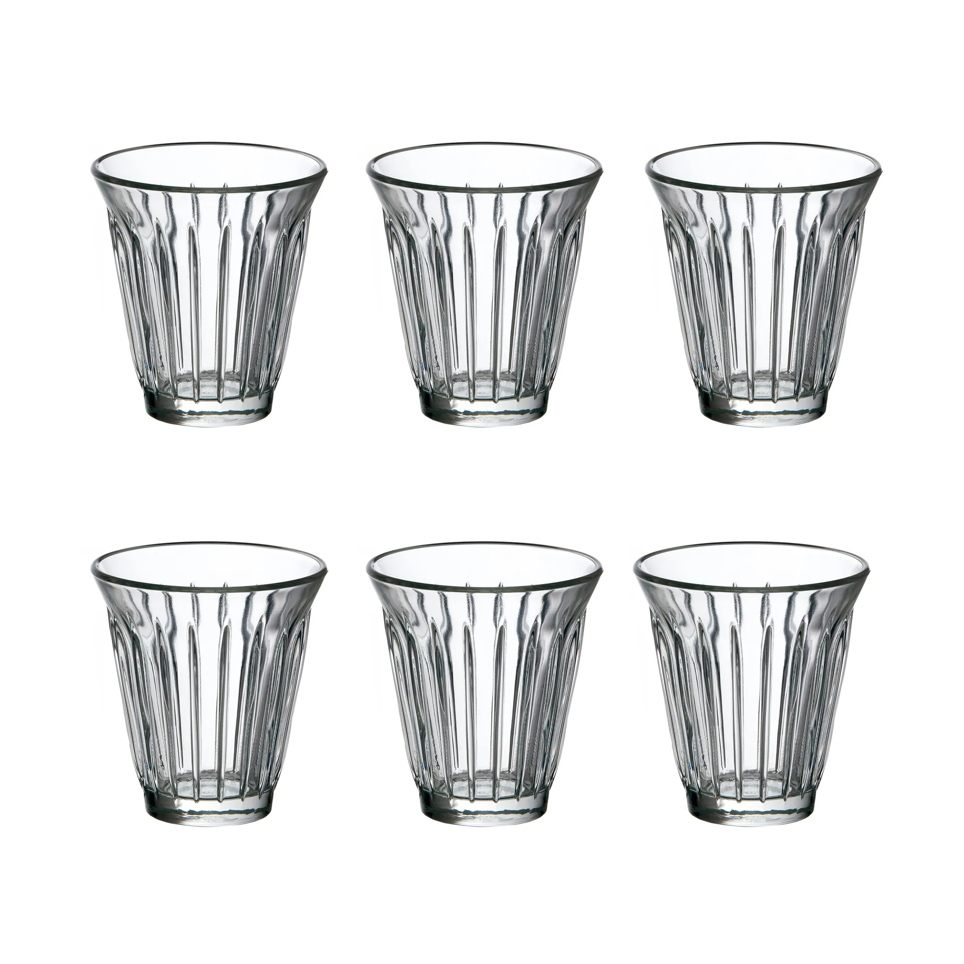Zink drikkeglass 19 cl 6-pakning, Klar La Rochère
