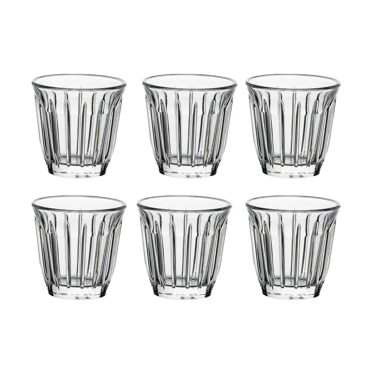 La Rochère - Zinc espressoglass 10 cl 6 stk