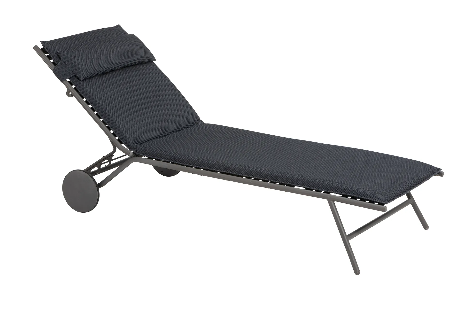 Miami II BeComfort solseng, Dark Grey (grå) Lafuma