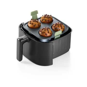 Lékué Airfryer muffinsform 4 stk - Grey - Lékué