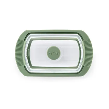 Lékué dampkoker - Transparent, glass, 2‑pakning - Lékué