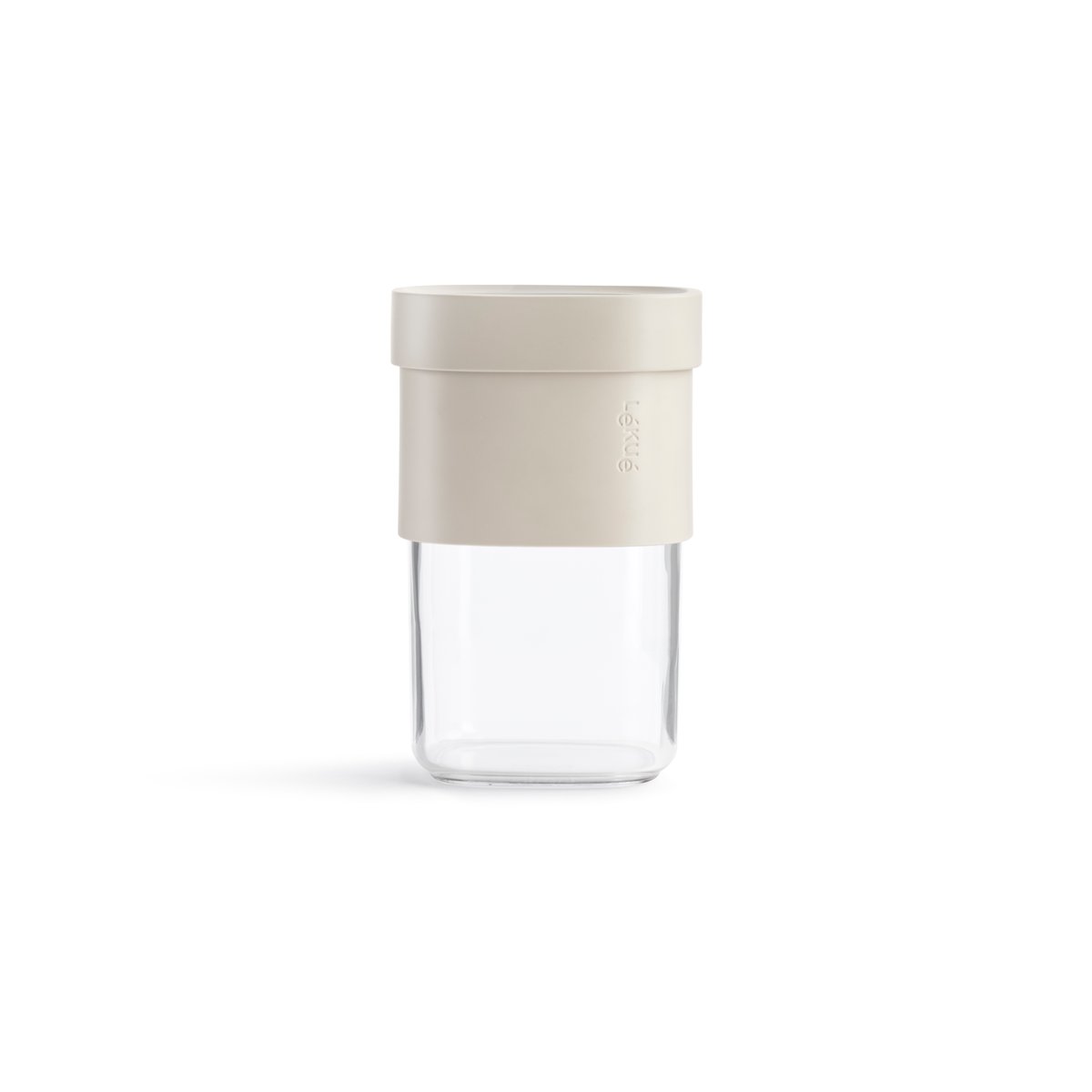 Lékué Lékué flip oppbevaringsboks medium Beige