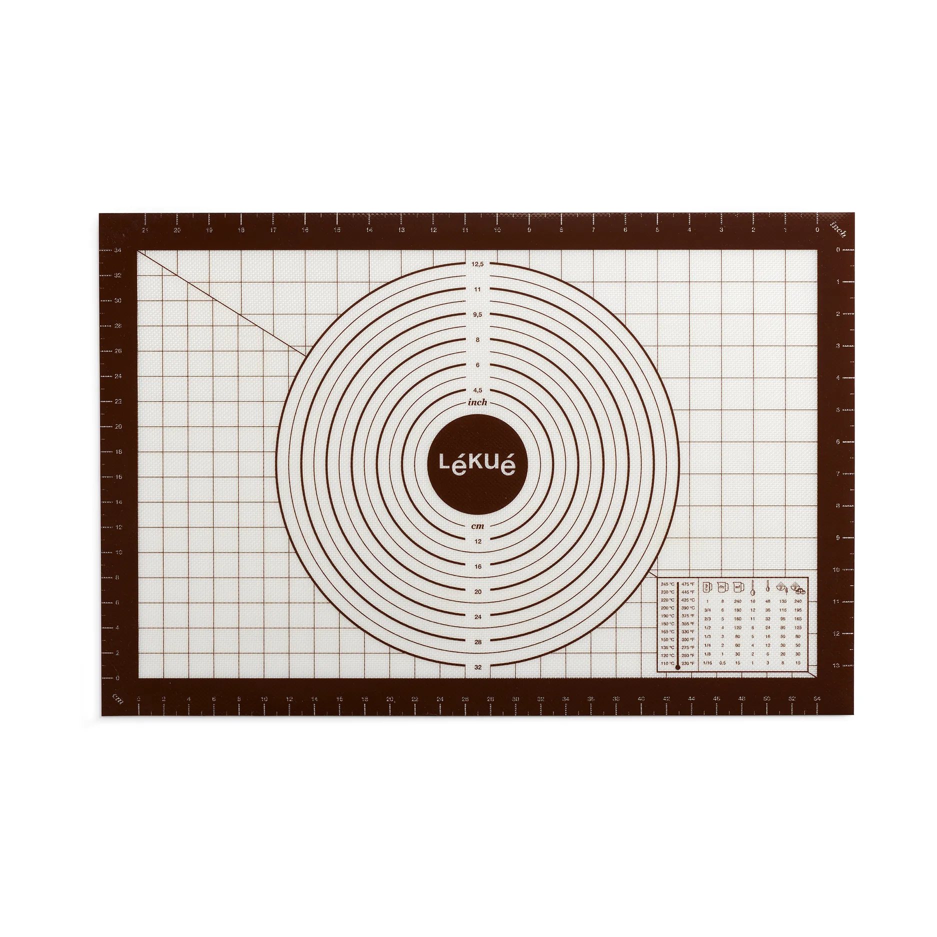 Lékué non-stick bakeunderlag for deig 60x40 cm, Hvit Lékué