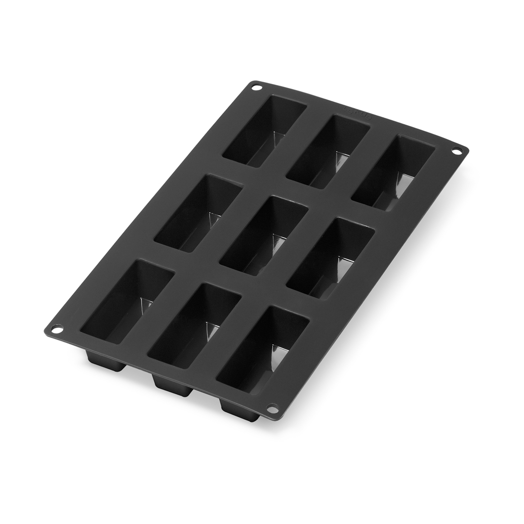 Lékué Lékué silikonform minikaker 9 stk Svart