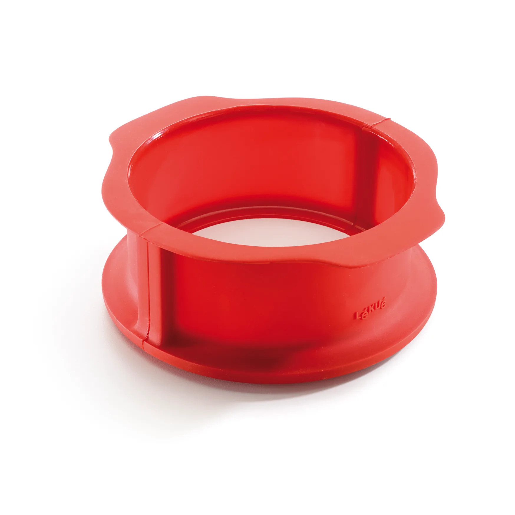 Lékué springform med fat, rød, 15 cm Lékué