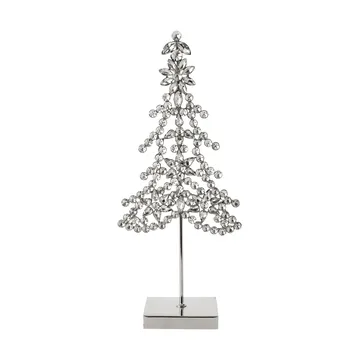 Ada tree dekorasjonsdetalj - Sølvfarget, 14x8x32 cm - Lene Bjerre