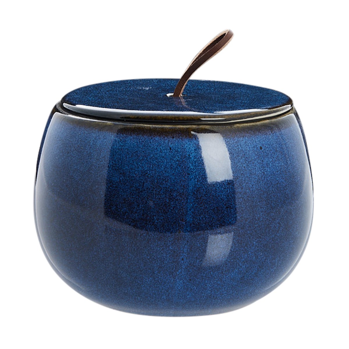 Lene Bjerre Amera oppbevaringskrukke med lokk blue Ø 13,5 cm
