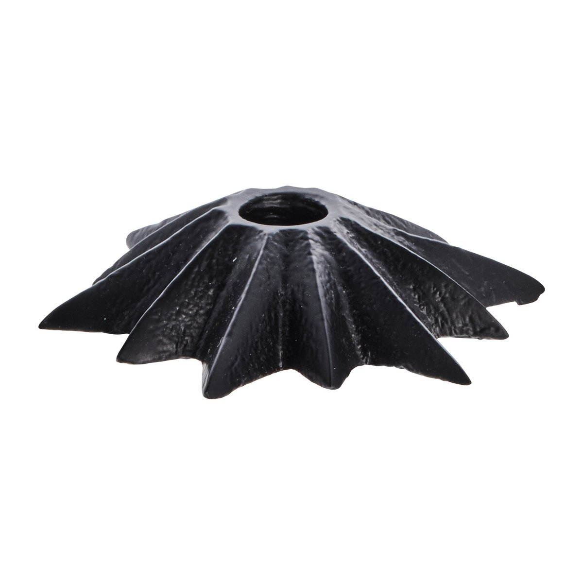 Lene Bjerre Caville ljusstake stjärna 8 cm Black