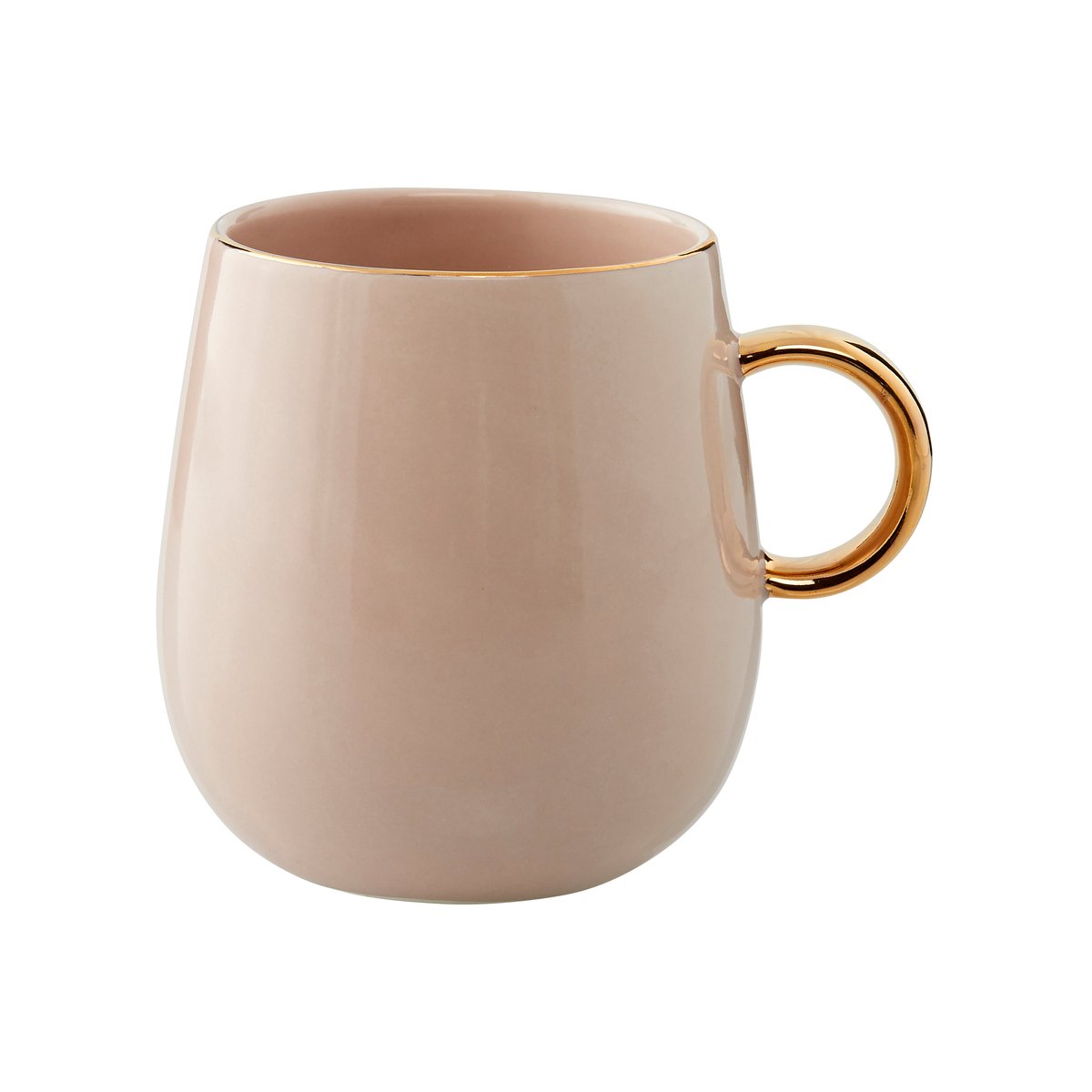 Lene Bjerre Clara kopp med hank 27 cl Rose-light gold