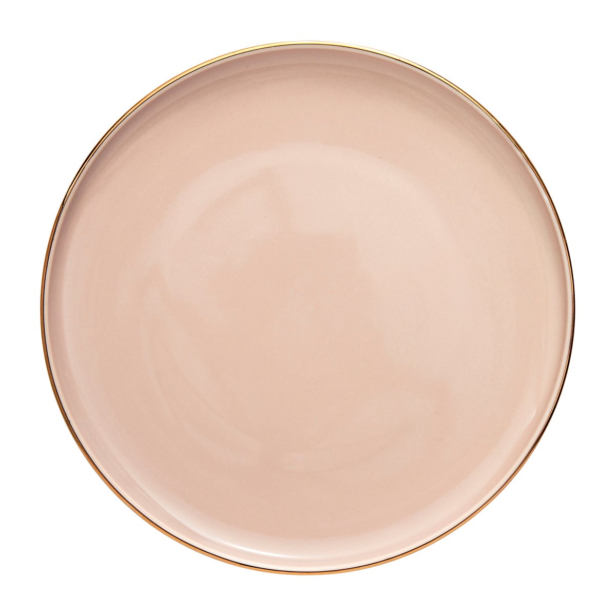 Lene Bjerre Clara tallerken Ø 20 cm Rose-light gold