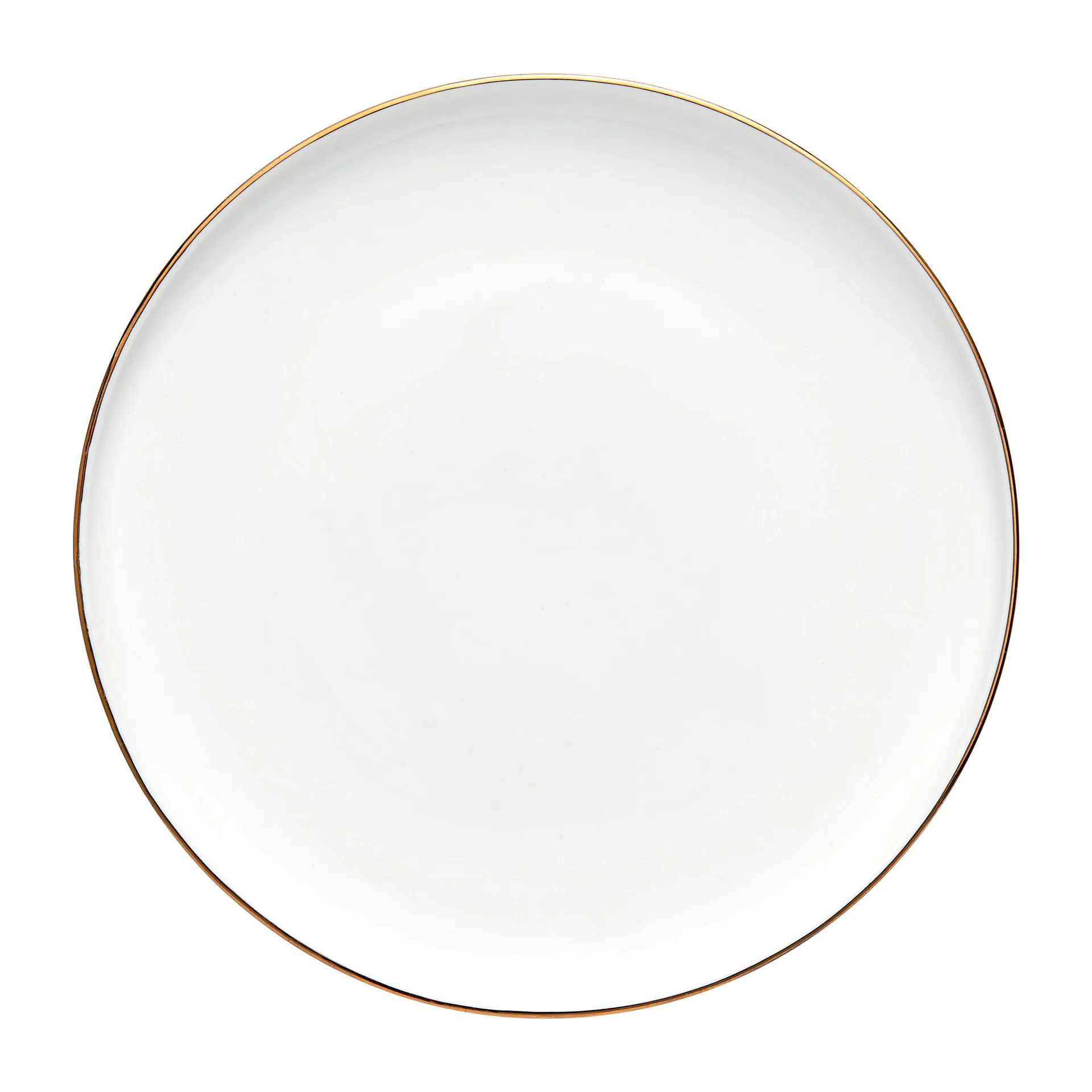 Clara tallerken Ø 20 cm, White-light gold Lene Bjerre