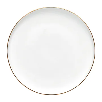 Clara tallerken Ø 20 cm - White-light gold - Lene Bjerre