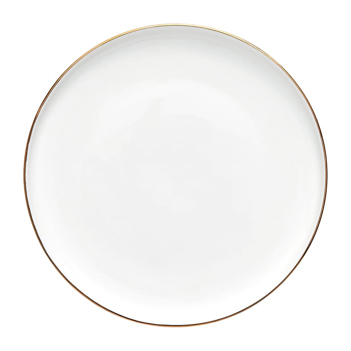 Clara tallerken Ø 20 cm, White-light gold Lene Bjerre