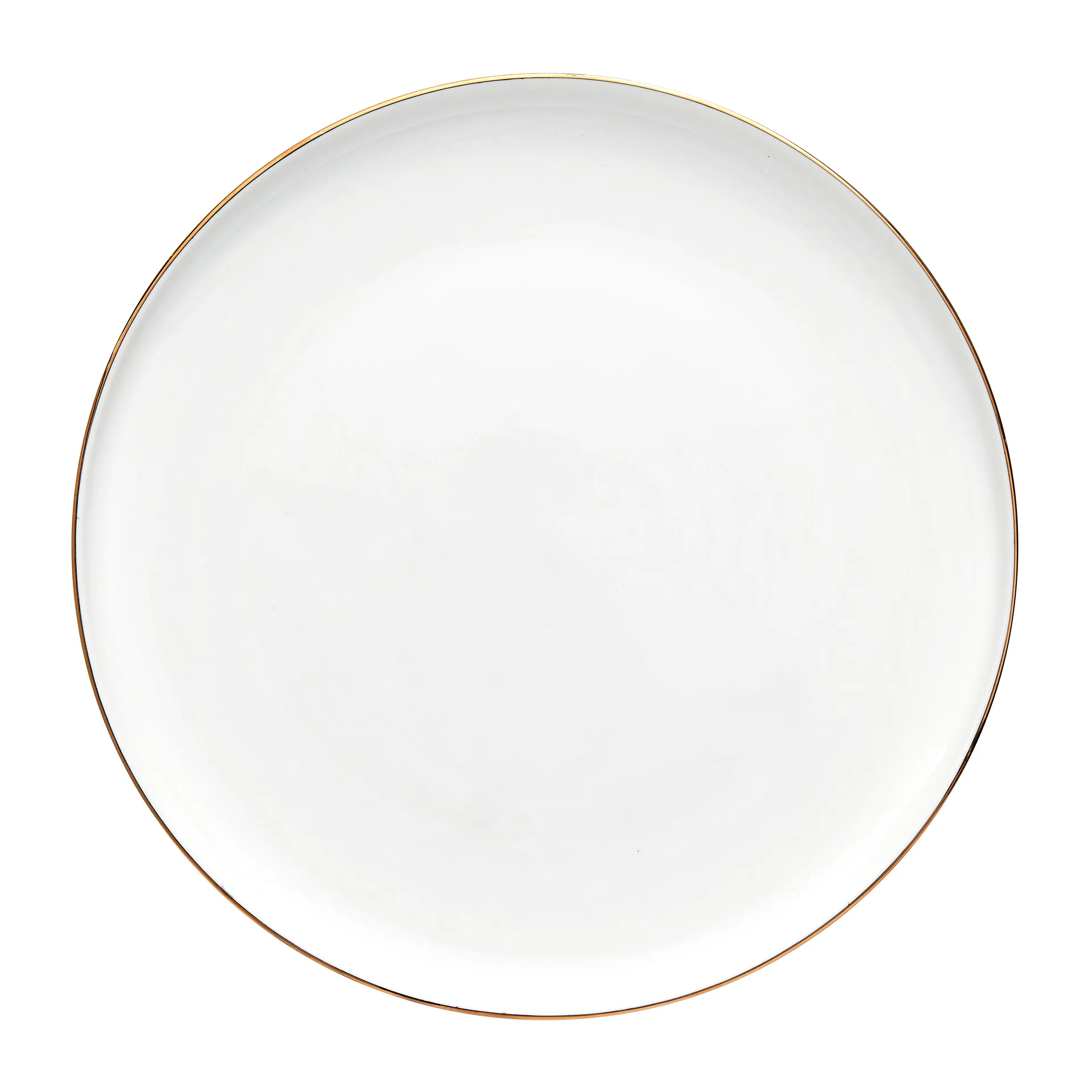 Clara tallerken Ø 26 cm, White-light gold Lene Bjerre