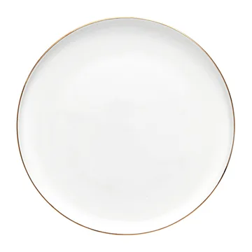 Clara tallerken Ø 26 cm - White-light gold - Lene Bjerre