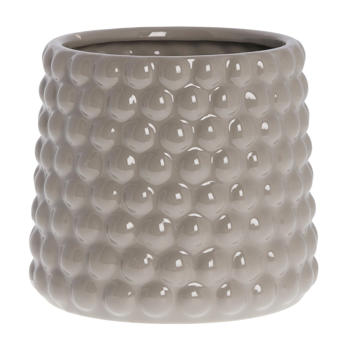 Lene Bjerre Dotsie krukke Ø 18 cm Grey