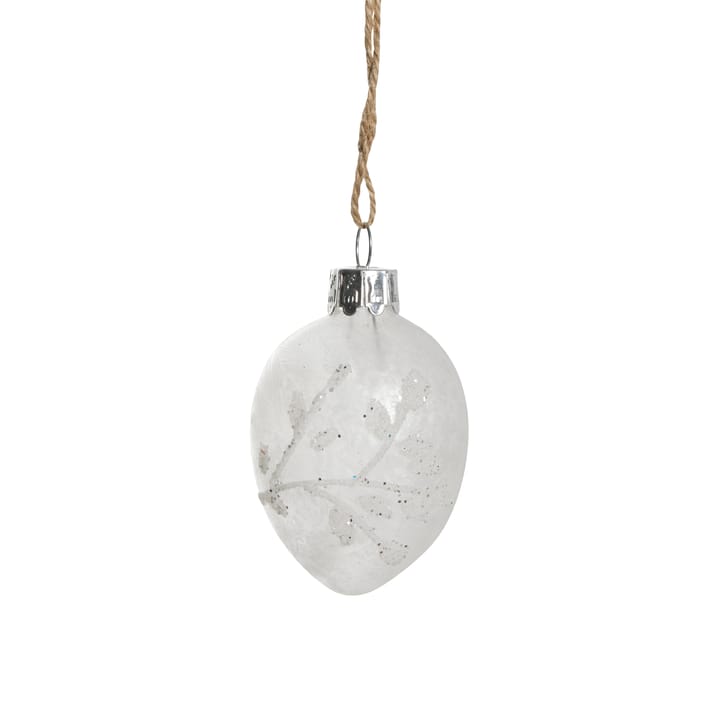 Emille påskepynt 6 cm, White Lene Bjerre