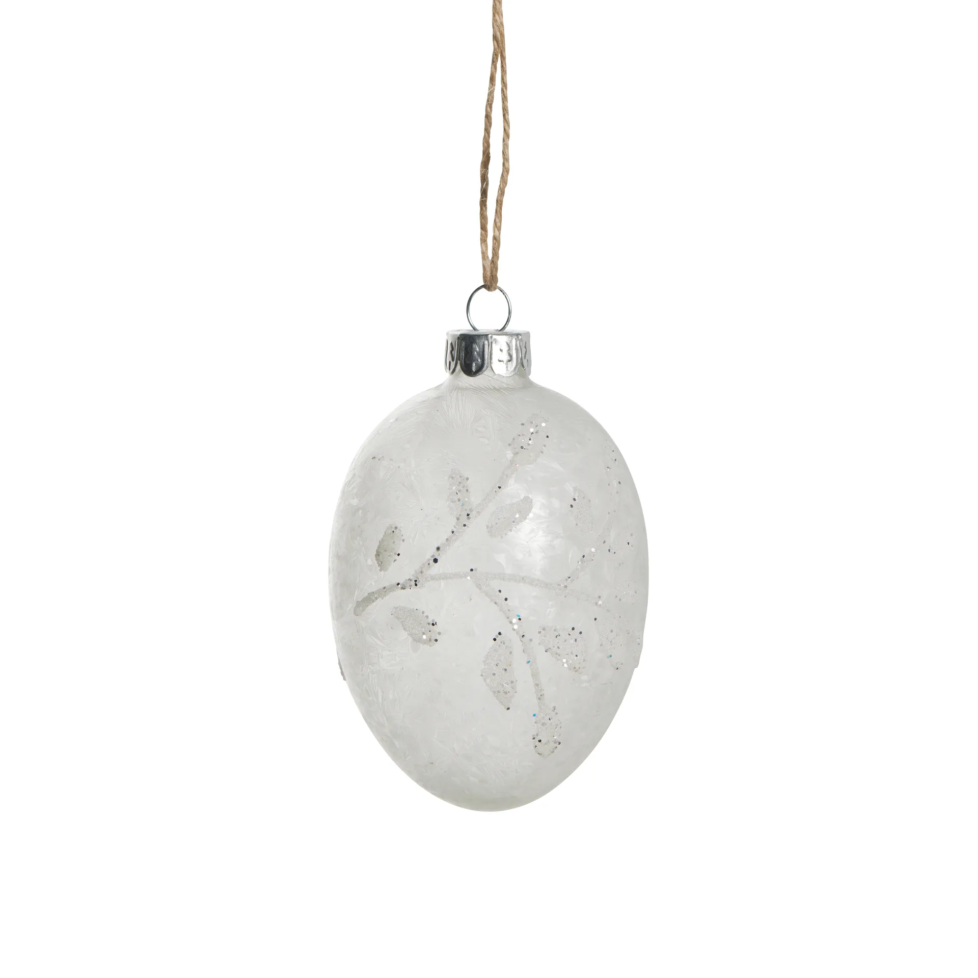 Emille påskepynt 9 cm, White Lene Bjerre