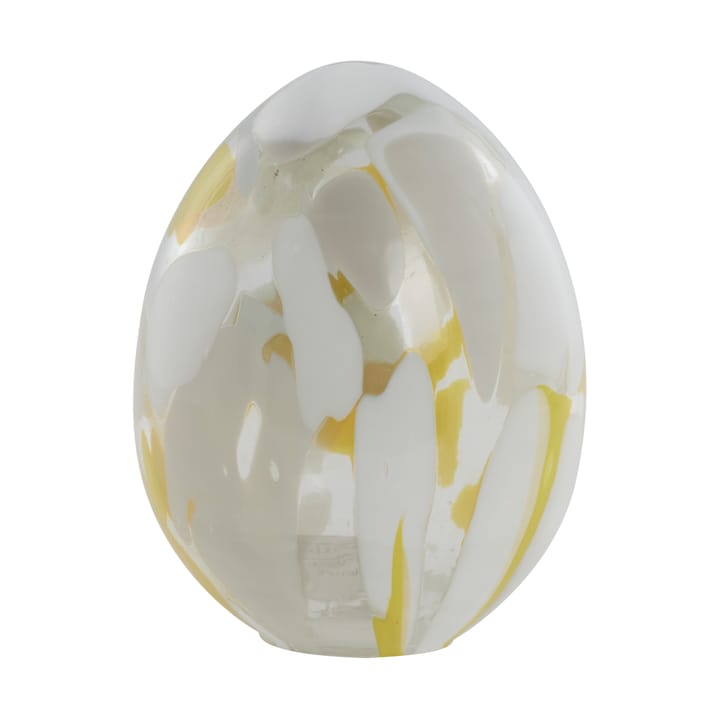 Murina dekorasjonsegg 15 cm - White-mellow - Lene Bjerre