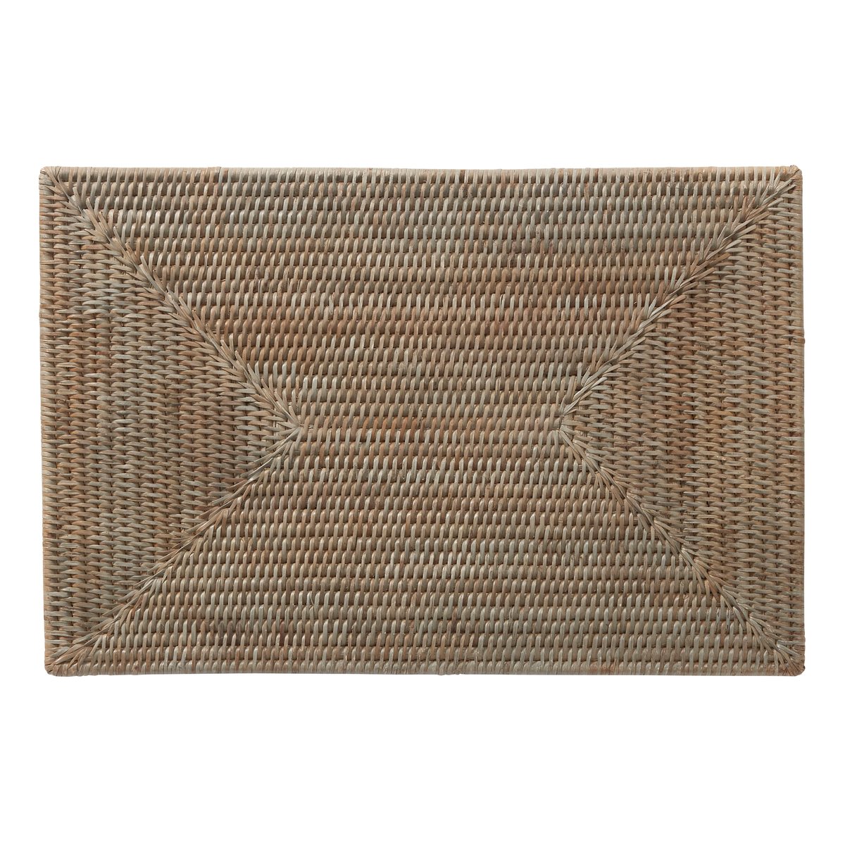 Lene Bjerre - Norah dekkebrikke flettet 45x30 cm natur