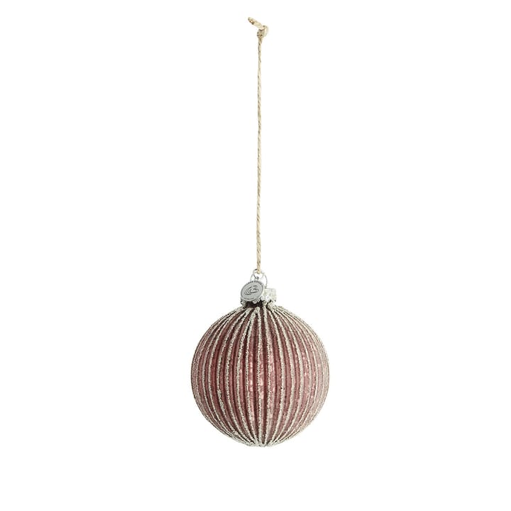 Norille julekule Ø8 cm, Pomegranate-light gold Lene Bjerre