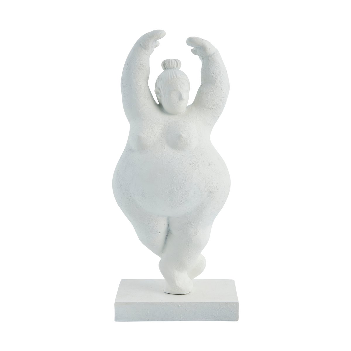 Lene Bjerre Serafina dekorasjon, Kvinne i piruett 28 cm White