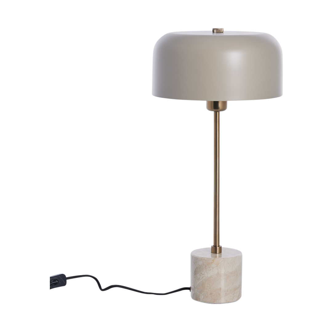 Lene Bjerre Sofillia bordlampe 53 cm Linen-Light gold