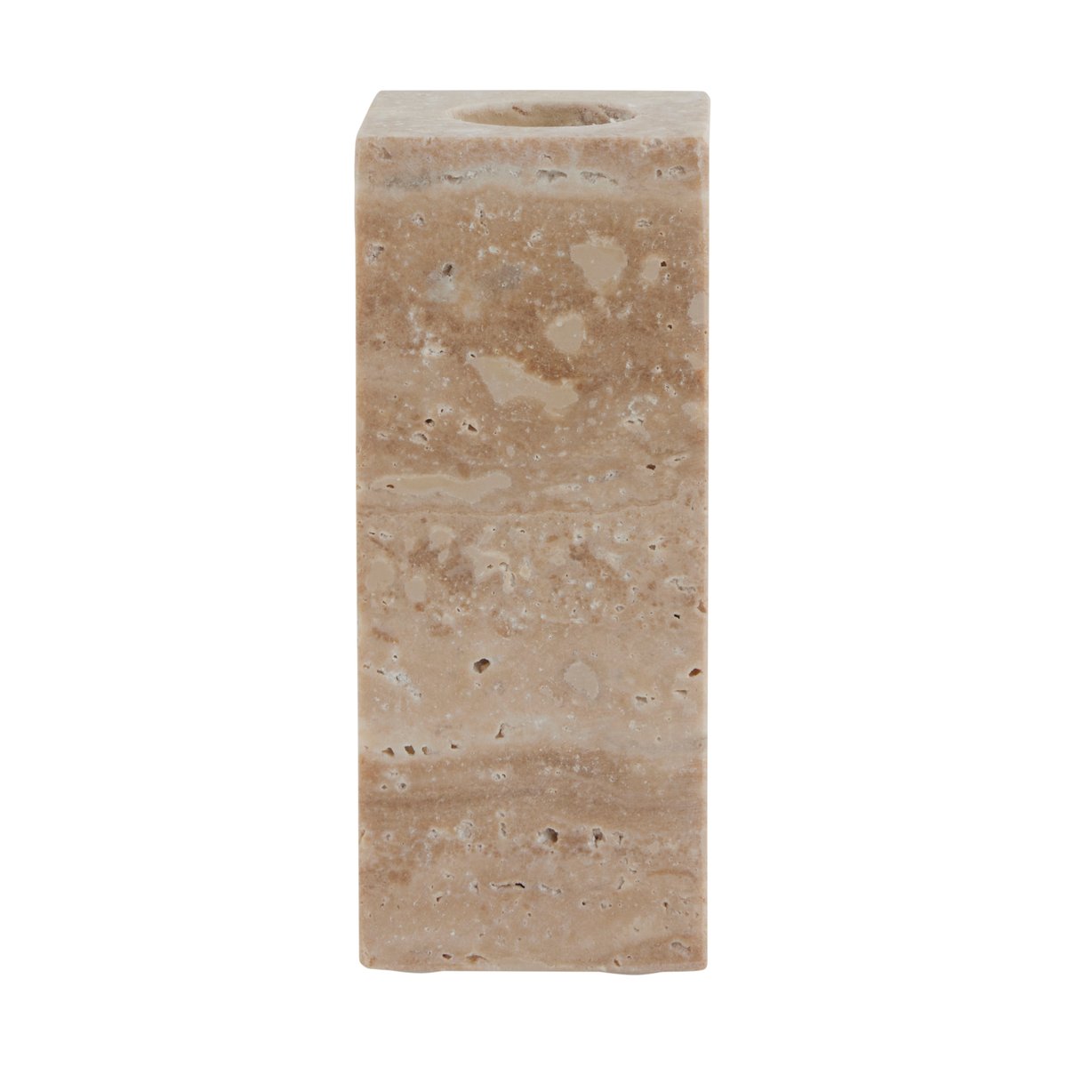 Lene Bjerre - Travina lysestake 10x4 cm sand