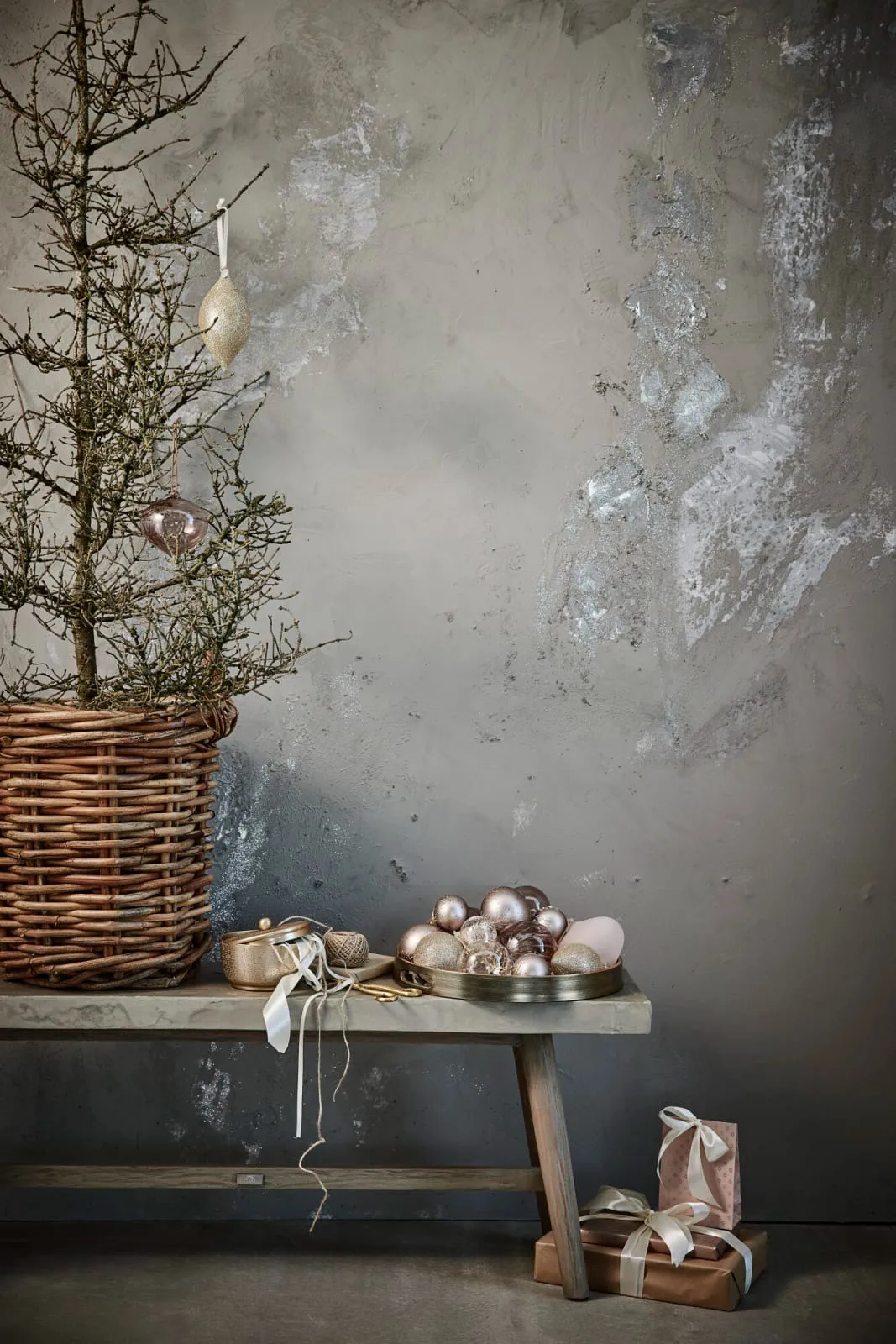 Velvitie juleanheng 14 cm, Lysgull Lene Bjerre