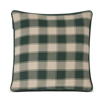 Checked Organic Cotton Flanell putetrekk 50 x 50 cm - Merry Little Christmas - Lexington
