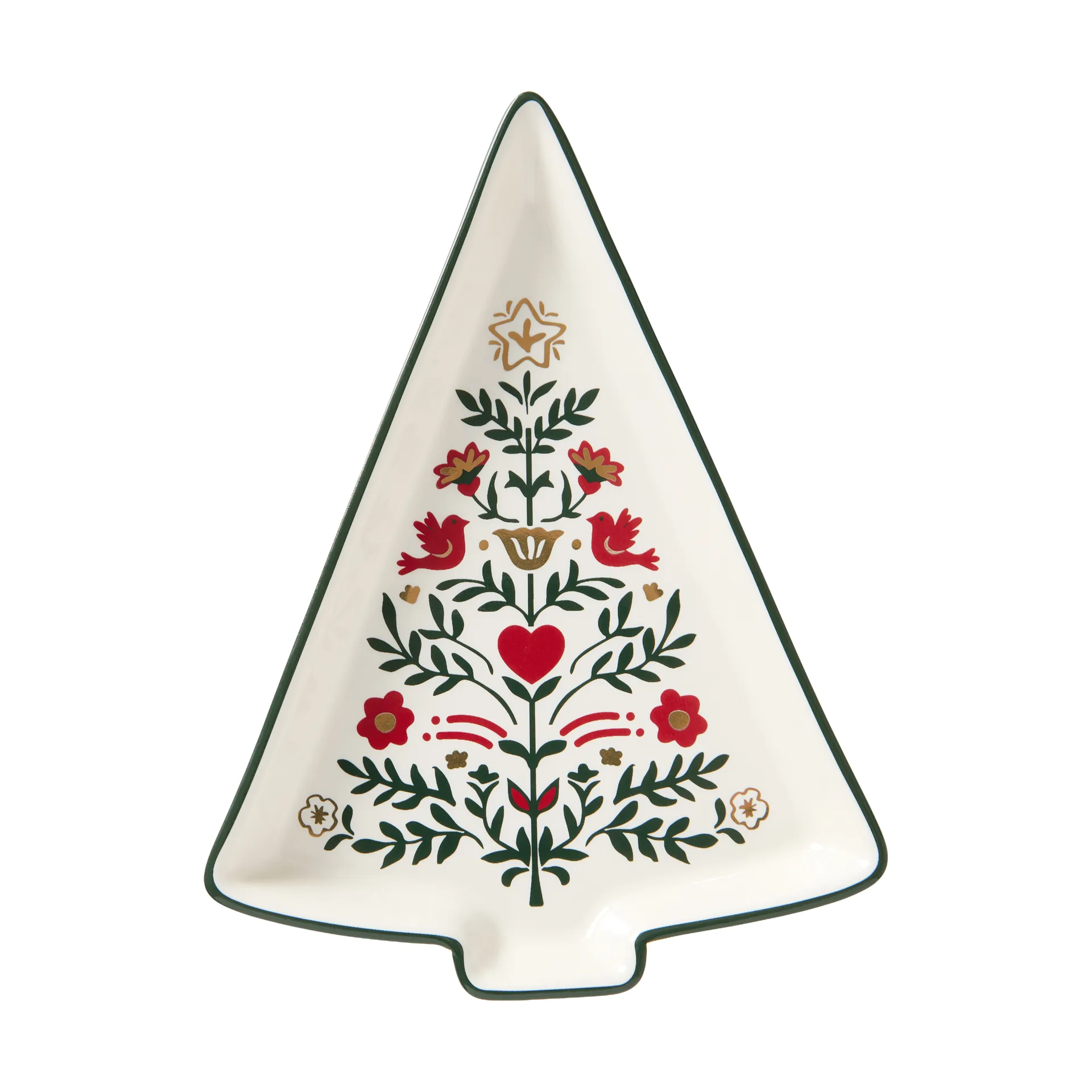 Lexington Christmas Tree serveringsfat Multi, 15,2x11x1,6 cm