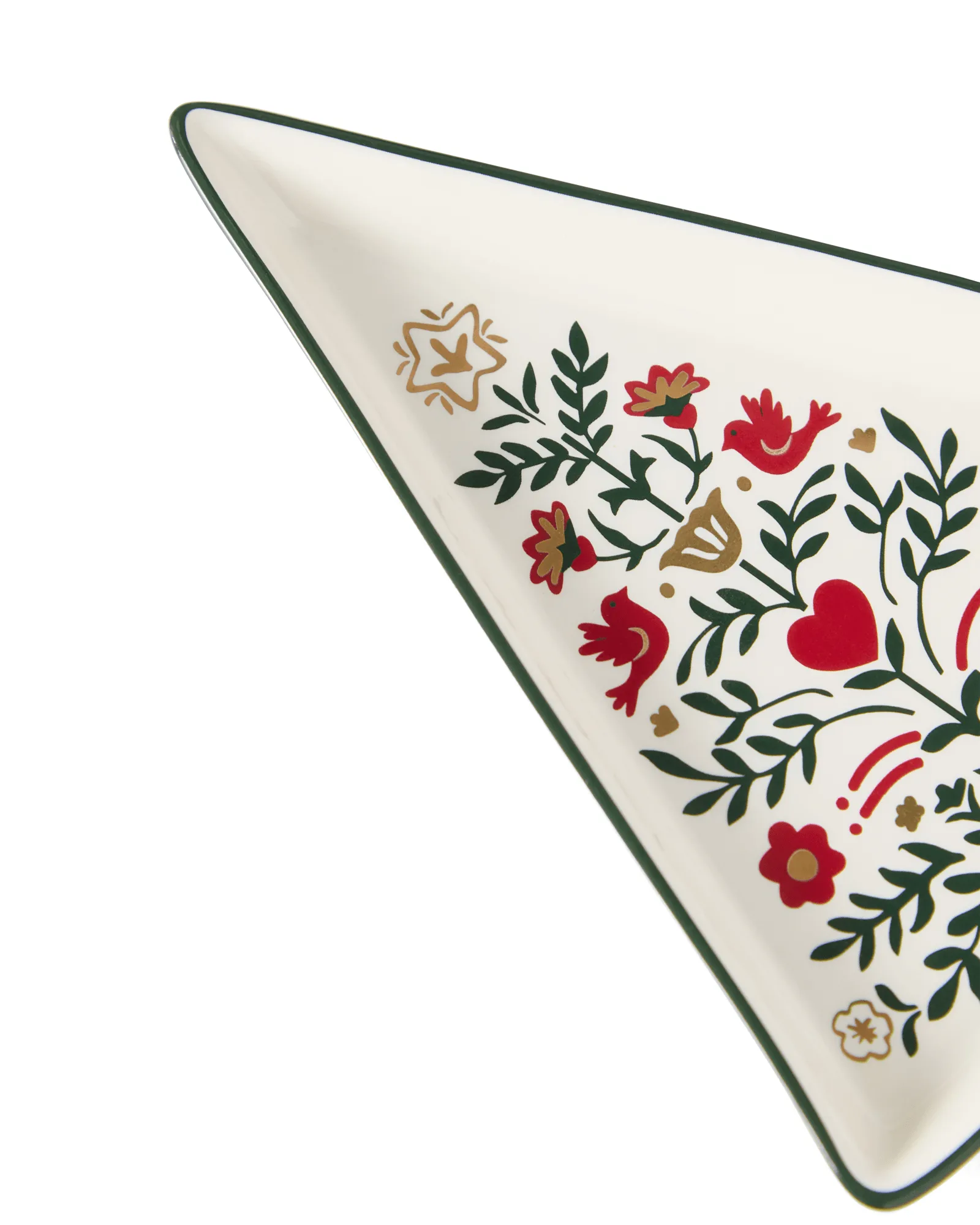 Christmas Tree serveringsfat, Multi, 15,2x11x1,6 cm Lexington