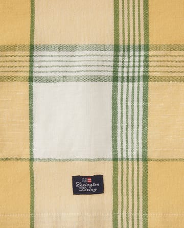 Easter Linen/Cotton kjøkkenhåndkle 50x70 cm - Yellow-green - Lexington